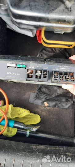 Сабвуфер и усилитель