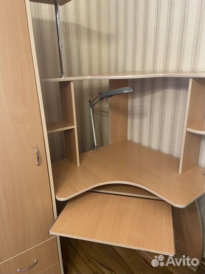Компьютерный стол со шкафом бу