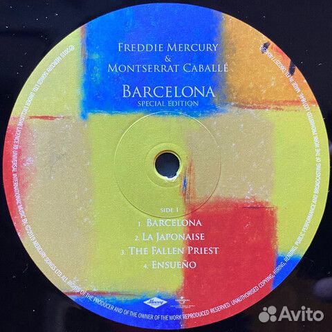 Freddie Mercury & Montserrat Caballe / Barcelona