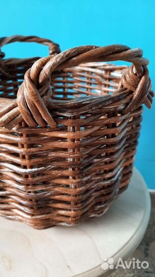 Корзина плетеная