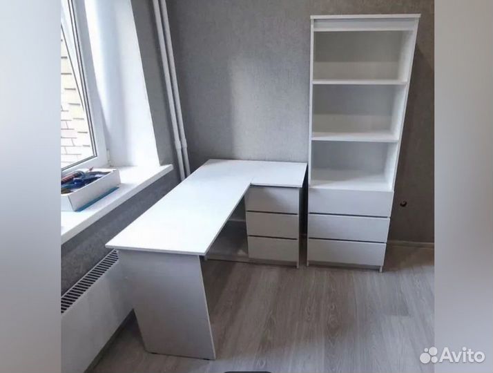 Угловой компьютерный стол Графит