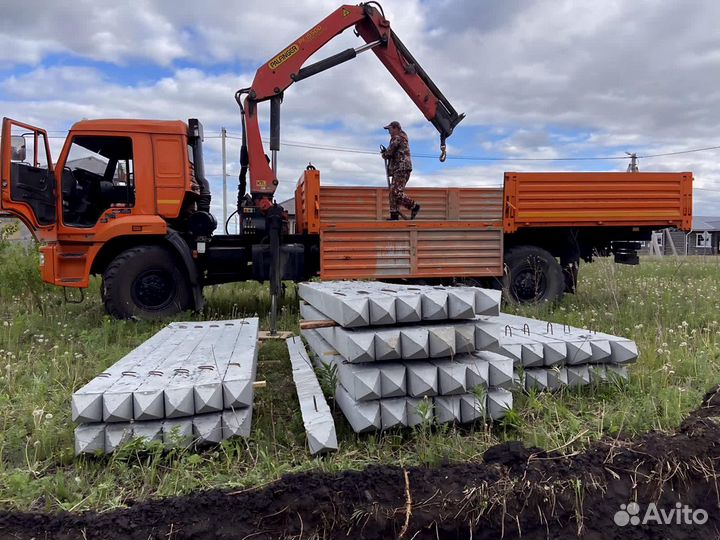 Забивные жб сваи для строителей в Нижней Тавде