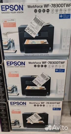 Мфу Epson Workforce WF-7830dtwf-A3