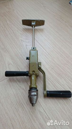 Ручная дрель (механическая) СССР