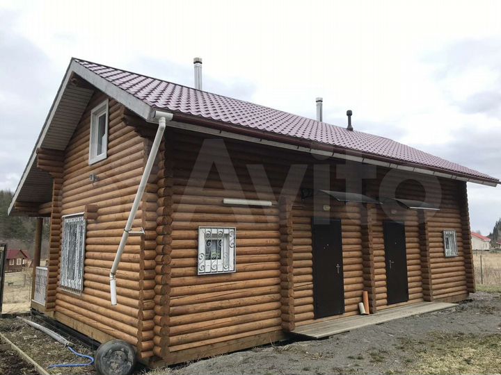 Коттедж 108 м² на участке 10 сот.