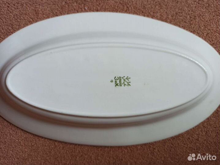 Тарелки фаянсовые зик Конаково СССР