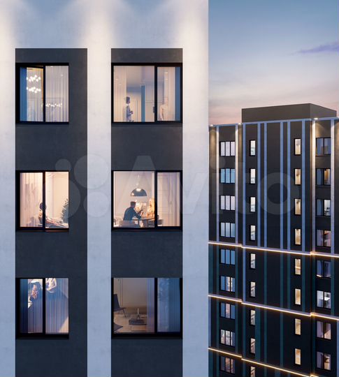 2-к. квартира, 50,8 м², 20/22 эт.