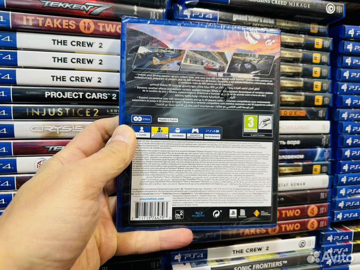 Gran turismo 7 ps4 диск новый