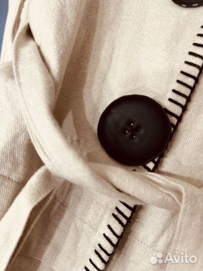 Льняной пиджак/жакет Zara