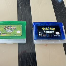 Pokemon leafgreen version, sapphire version