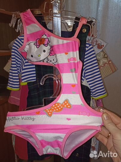 1) Пакет одежды, обуви на девочку 2-3 года 92-98