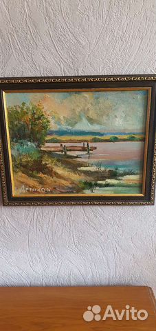 Картина маслом на холсте пейзаж