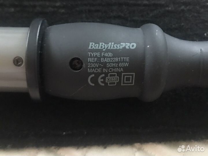 Плойка для волос Babyliss Pro Titanium Tourmaline
