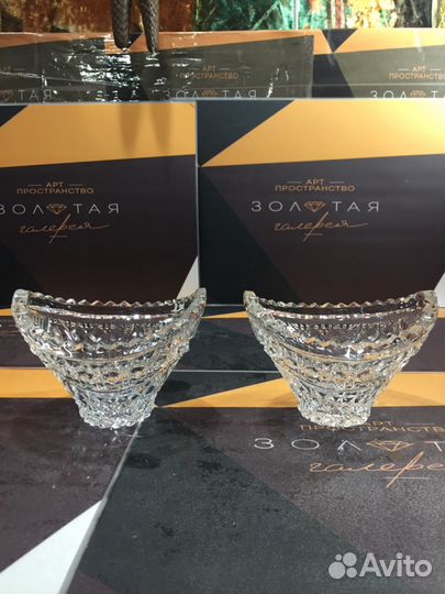 Салатники маленькие хрусталь