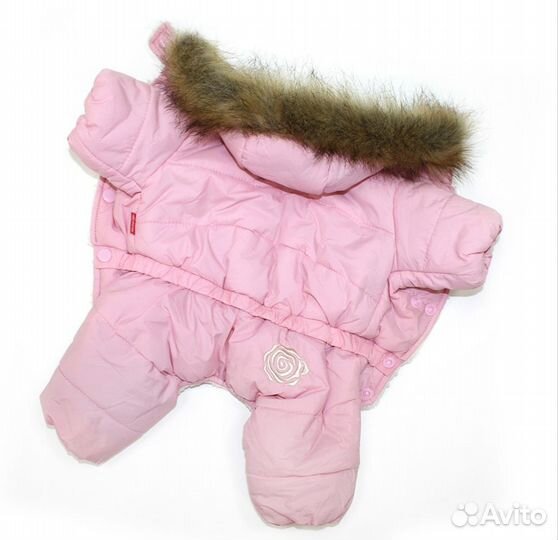 Зимний комбинезон на собаку Limargy M 26-28 спинка