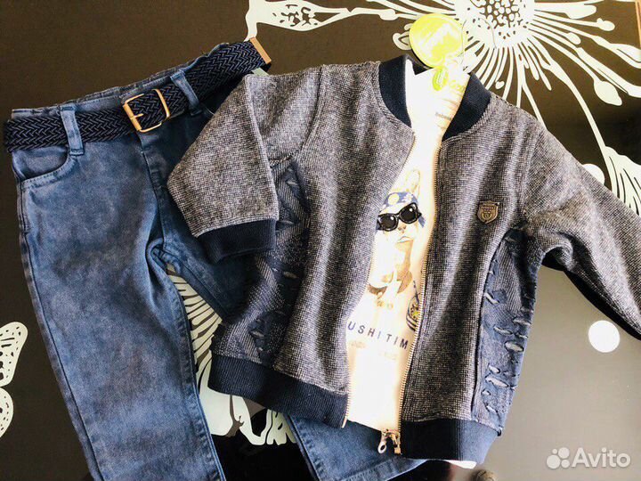 Новый костюм размер 80