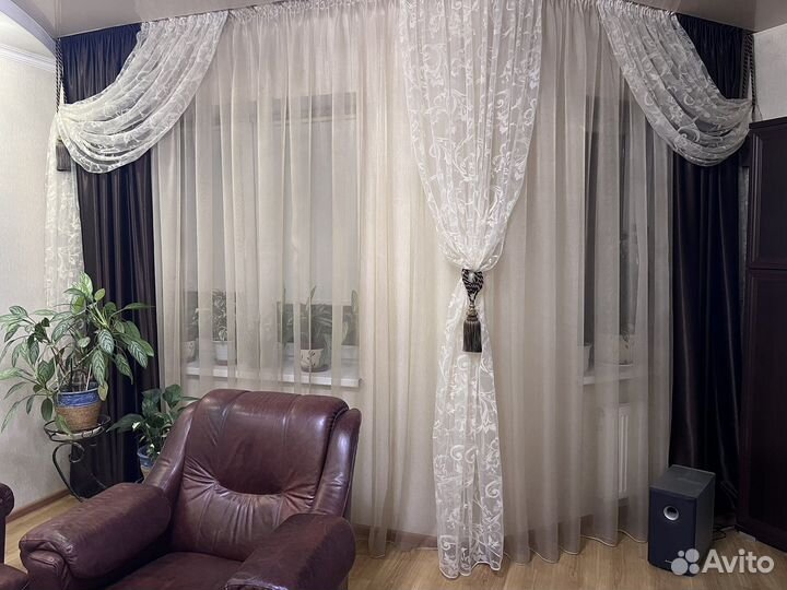 Шторы и тюль в комплекте