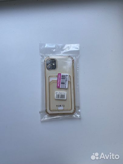 Чехол на iPhone 11 прозрачный в стиле iPhone 12