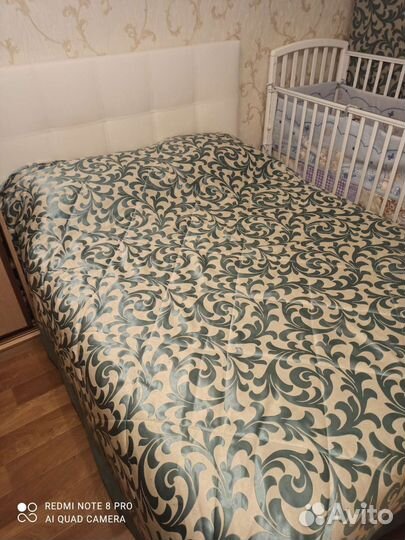 Комплект шторы, покрывало, ламбрикен