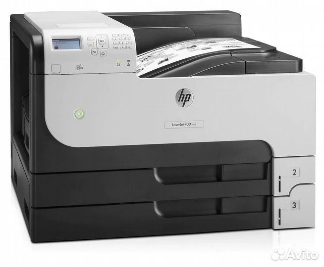 Принтер лазерный HP M712dn монохромный A3