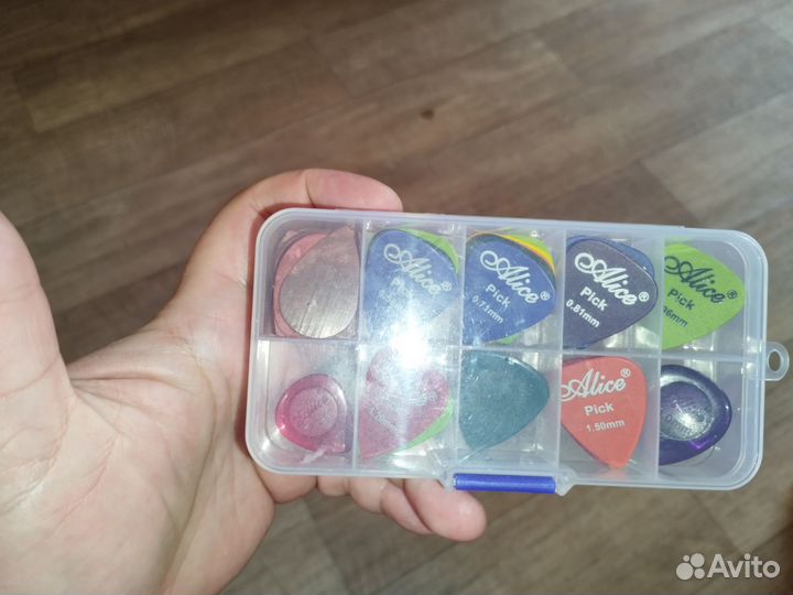 Медиаторы для гитары от 0,58 до 3.0