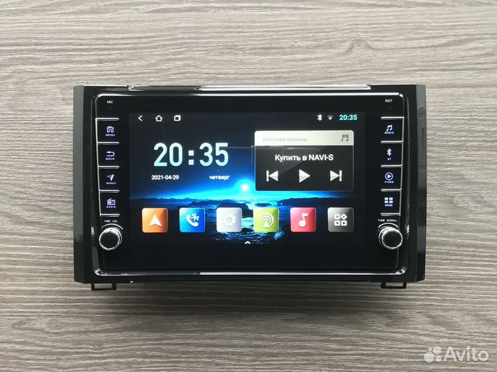 Магнитола Toyota Tundra + физические кнопки