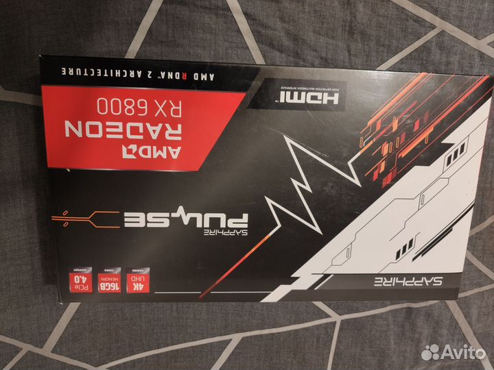 Видеокарта Sapphire AMD Radeon RX 6800 pulse