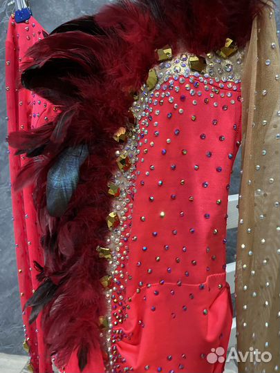 Латинское платье для бальных танцев