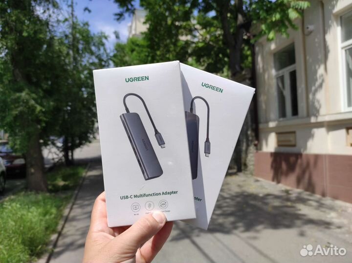 USB Hub (хаб) Ugreen USB-C 6in1 (70495)