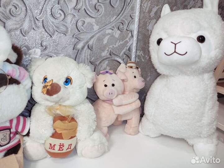 Мягкие игрушки пакетом / отличное состояние