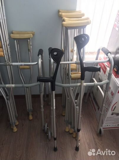 Аренда костылей, колясок, кроватей, ходунков