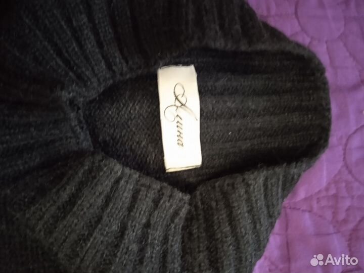 Вязаный трикотажный костюм 46-48