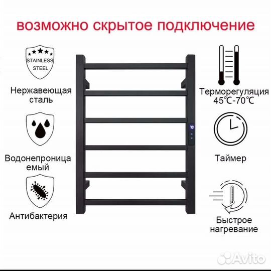 Полотенцесушитель электрический