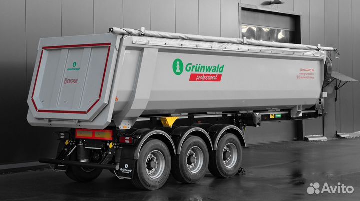 Полуприцеп самосвальный Grunwald Gr.T31-SH, 2023