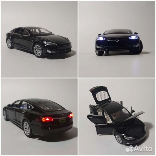 Tesla Model S 1:32 RC Машинка на радиоуправлении