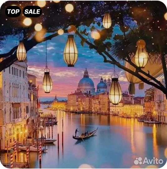 Картины по номерам разные 40х50 новые