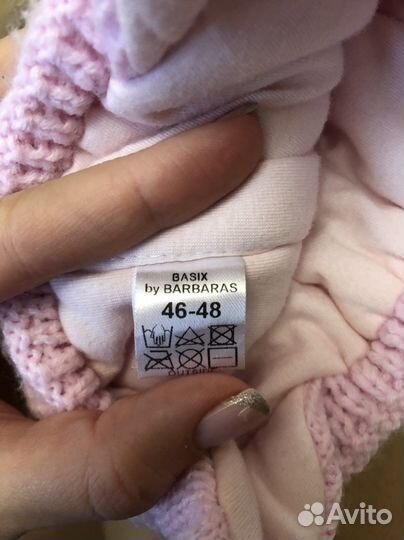 Комплект шапка и шарф для девочки