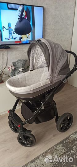 Коляска 3 в 1 индиго