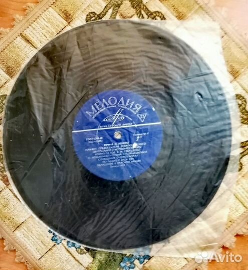 Виниловая пластинка Речи В. И. Ленина