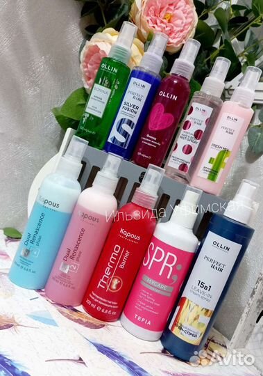Спрей масло новый ollin оллин для волос