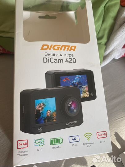 Экшен камера dicam 420