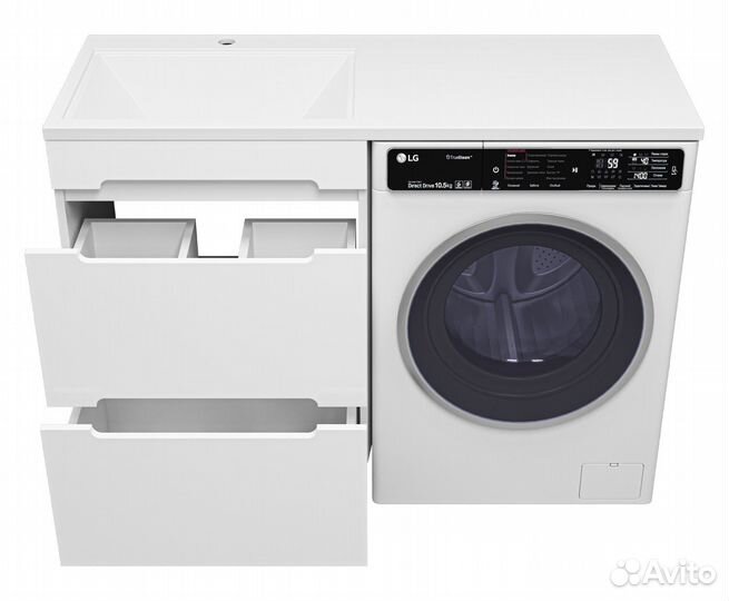 Тумба с раковиной Misty Байкал Э-Бай06055-022Я