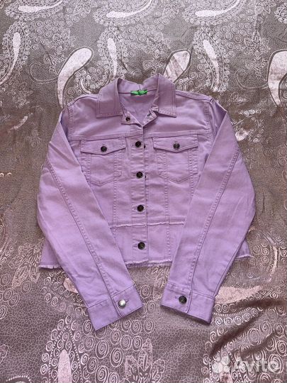 Джинсовая куртка для девочки