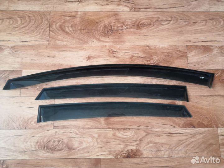 Ветровики (дефлекторы на двери) Ford Fiesta