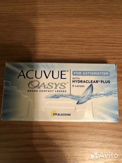 Линзы acuvue oasys astigmatism
