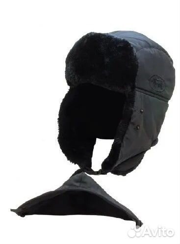 Шапка Alaskan Dog Salmon с мехом и маской