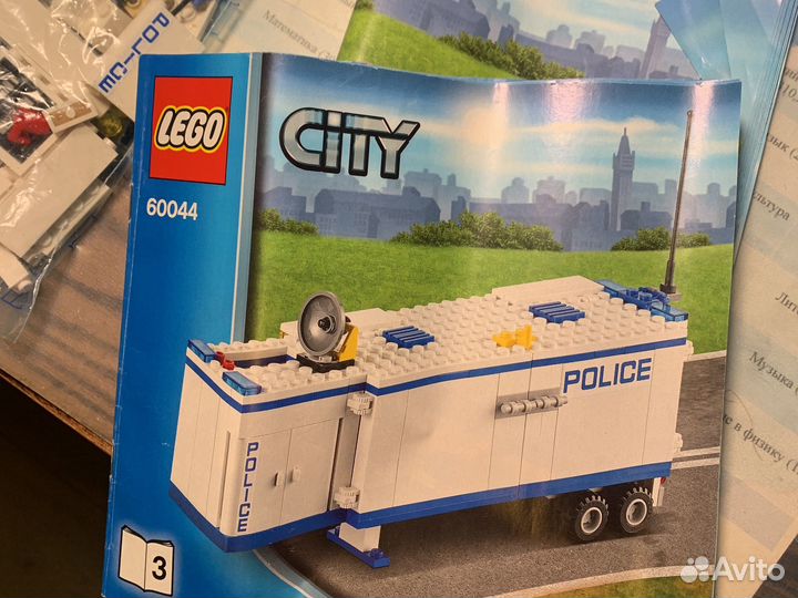 Lego City полицейская фура