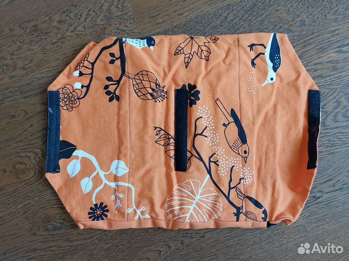 Мягкое сиденье и карманы для стульчика Kids Fix