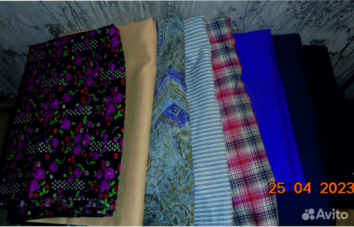 Отрезы ткани советские