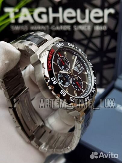 Тяжелые мужские часы Carrera Tag Heuer formula 1